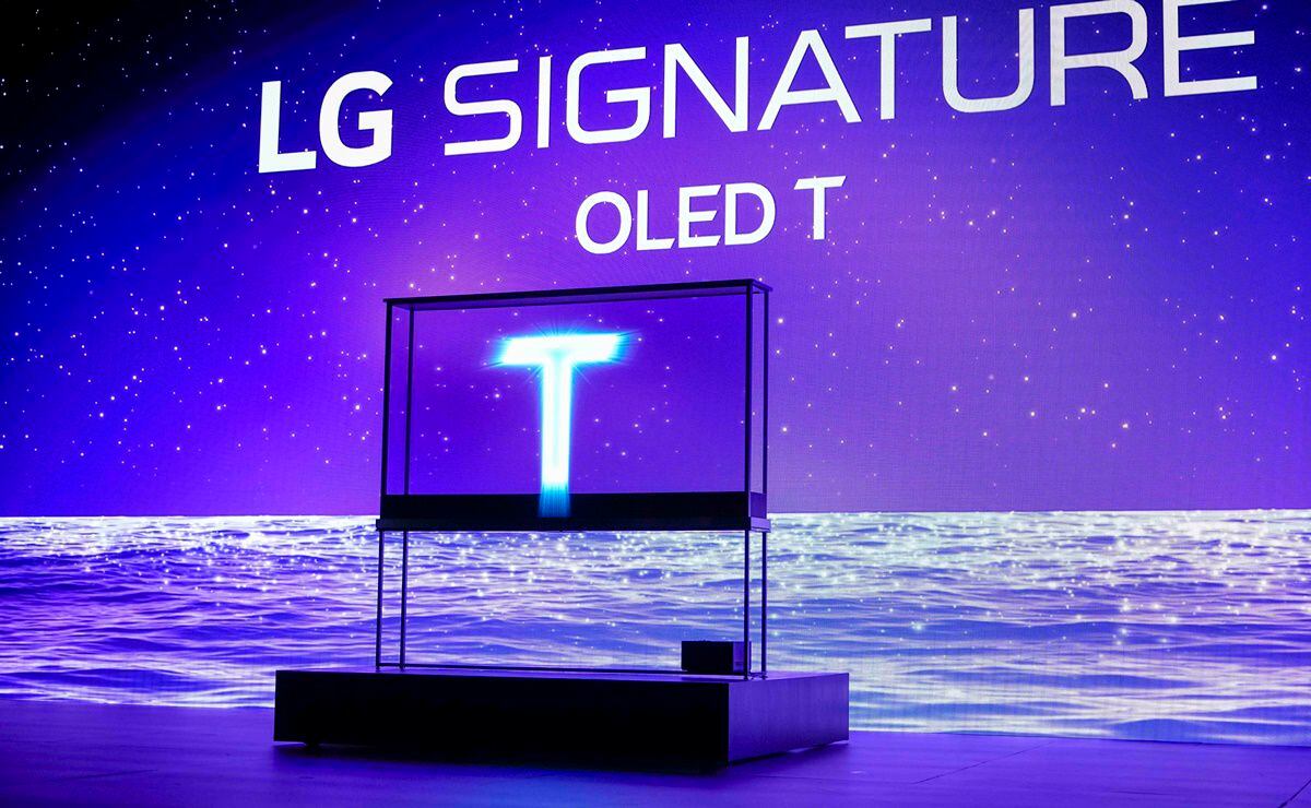 LG presenta un televisor transparente e inalámbrico en la Feria del CES -  Hola News