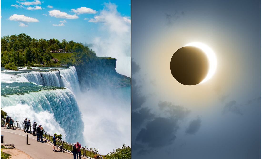 Eclipse Solar de 2024. La NASA prepara eventos especiales en las Cataratas  del Niágara para disfrutarlo