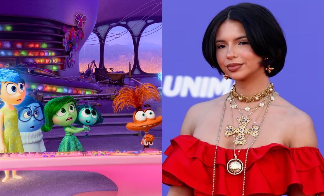 Ángela Aguilar. “Comparan” a novia de Nodal con personaje de Intensamente. Foto: EFE / Disney Pixar