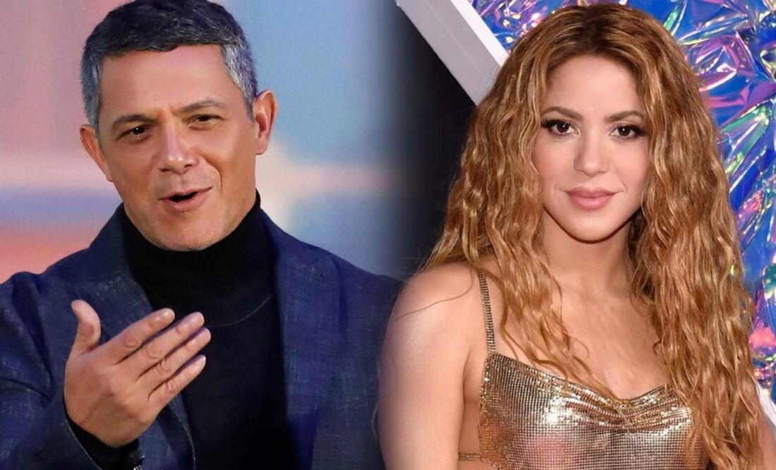 Shakira y Alejandro Sanz comparten un íntimo; él no abandona a su "planeta favorito". Foto: EFE/AP