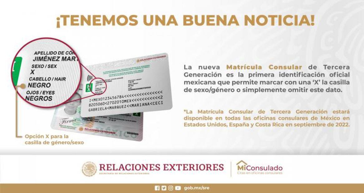 Consulados De México Que Ya Emiten La Nueva Matrícula Consular Requisitos 8423